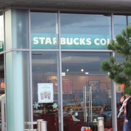 A Starbucks store in 2010