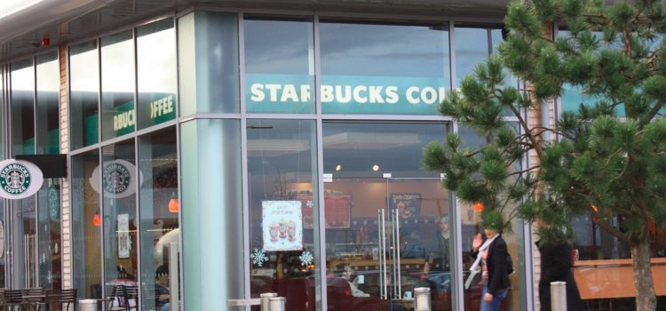 A Starbucks store in 2010