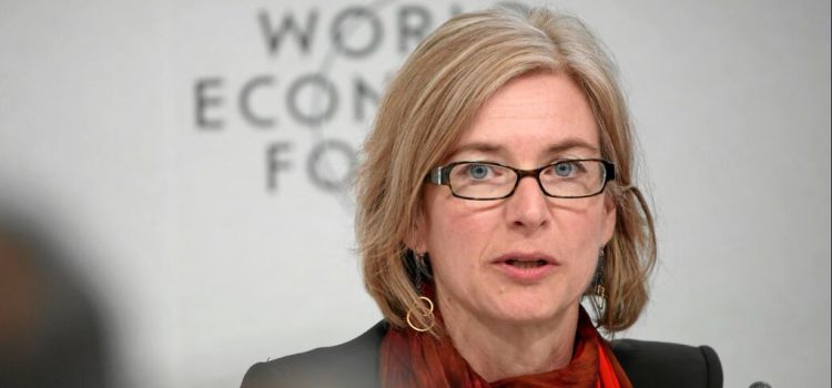 An image of Jennifer Doudna at the World Economic Forum