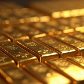 Gold bars illustrate the question, "Should you invest in gold?"