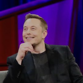 Elon Musk in a TED 2017 interview